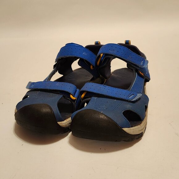 TEVA HURRICANE CLOSED TOE PRO SPORTS WATER SANDALS -DAZZLING BLUE -YOUTH US 5 - Picture 4 of 9
